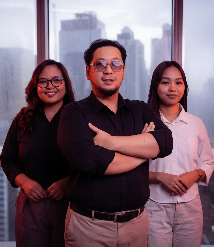 KDCI team standing together in an office