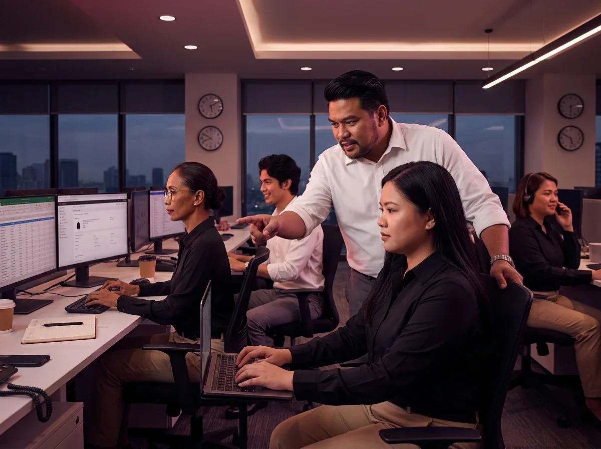 Spreetail and KDCI team working together in a customer operations office